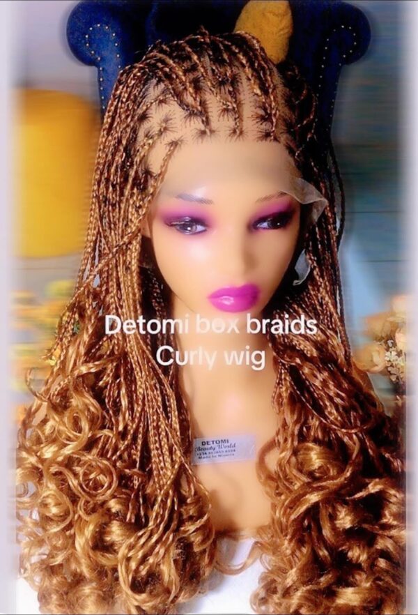 Box Braids curly 